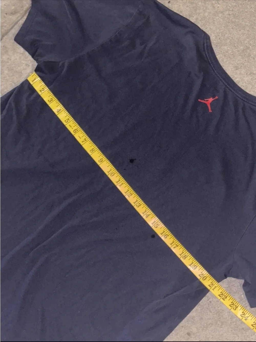 Nike Air Jordan Modern Wings Dri-Fit T-Shirt Navy Blue Men’s Size XL Jump Man